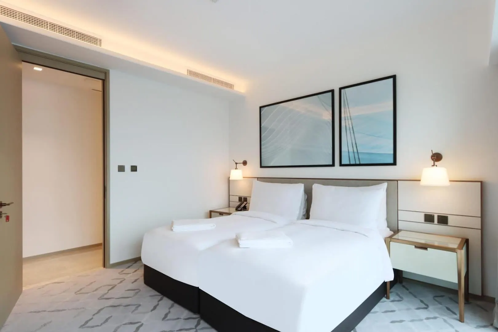 아파트 Livbnb - Premium 3Br With Burj Skyline View 두바이