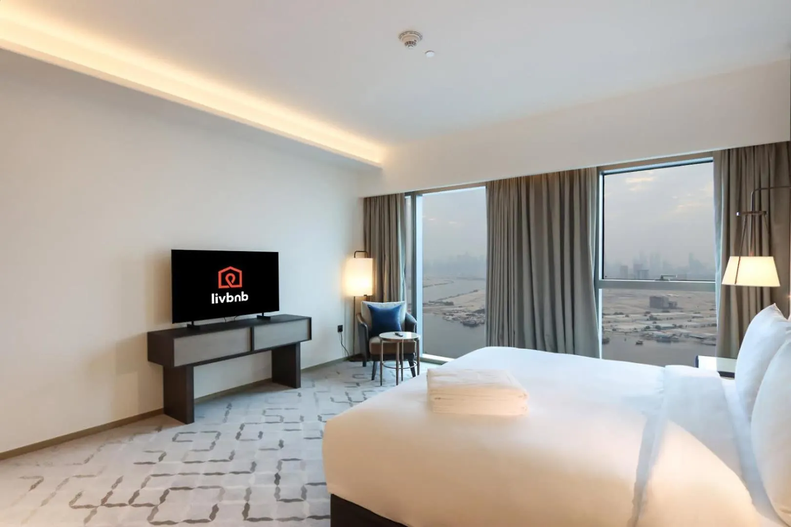 Livbnb - Premium 3Br With Burj Skyline View Dubai Apartment